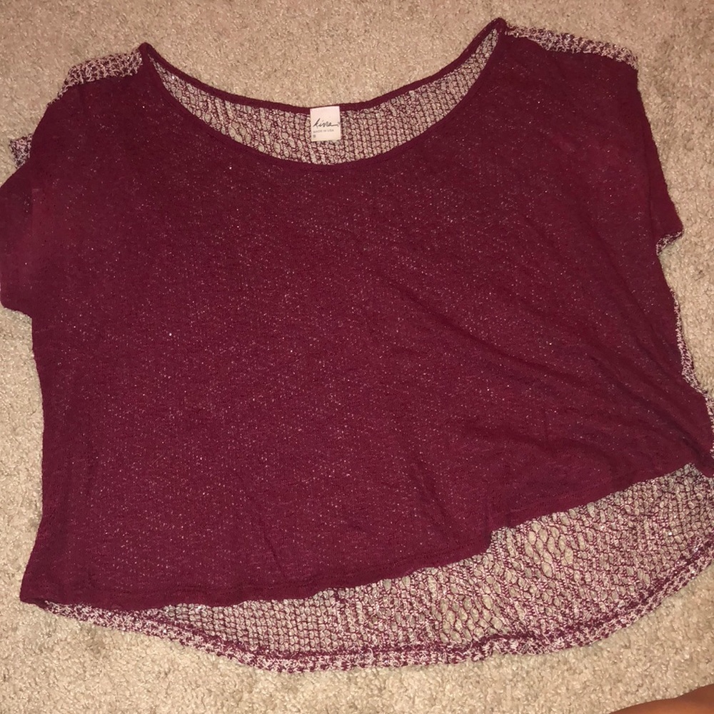 Magenta shirt